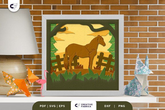Bringing the Ranch to Life: The Art of the Horse on the Ranch 3D Shadow Box