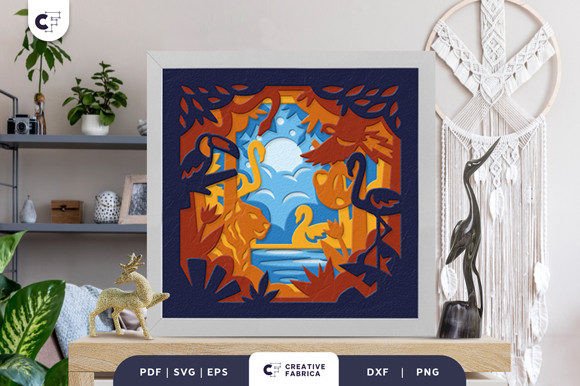 Bringing the Wild to Life: A Guide to the Animal in the Forest 3D Shadow Box
