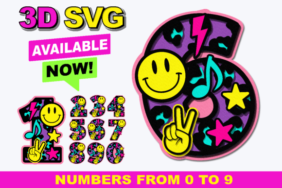 Celebrate in Style with Leopard Birthday Girl Numbers 3D SVG Designs