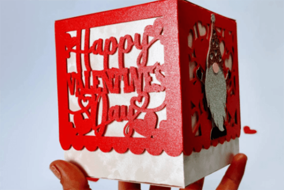 Crafting Memories with the 3D SVG Valentine's Day Favor Box Gnome