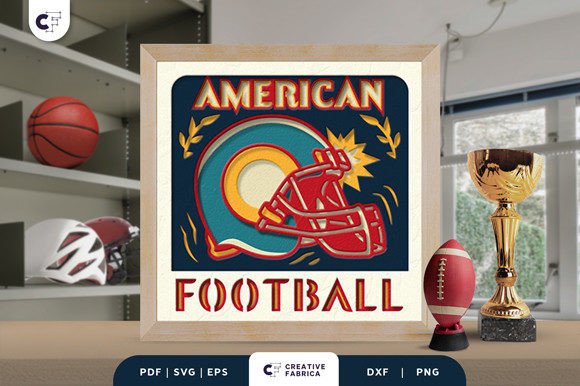 Crafting Nostalgia: The Complete Guide to Vintage American Football 3D Shadow Boxes