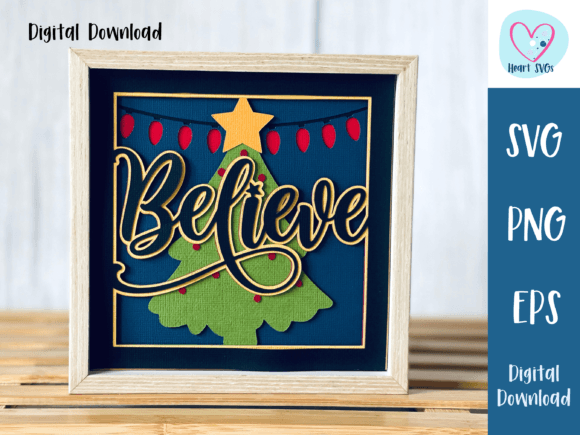 Create Stunning Depth with the Believe 3D Shadow Box SVG