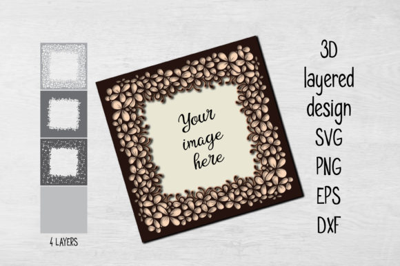 Elevating Wall Art with the 3D Multilayer Square Frame