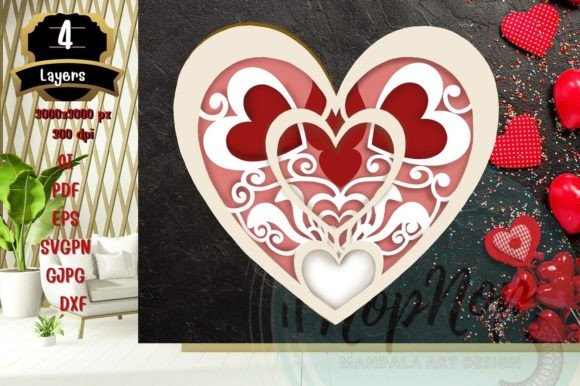 Evaluating Sweet Heart 3D SVG V.2 for Precision Cutting and Digital Design Projects