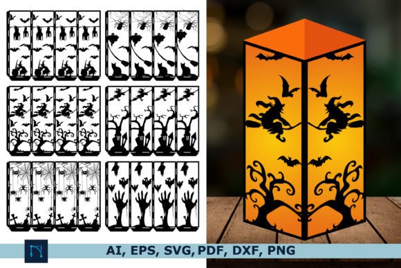 Lighting Up Your Halloween Crafts with 3D Lantern Designs